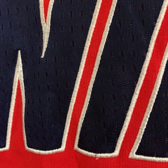 VINTAGE BLUE TAG MESH LOGO NIKE HOODIE XL - Picture 3 of 6
